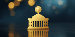 News-format graphic covering institutional demand for crypto ETFs