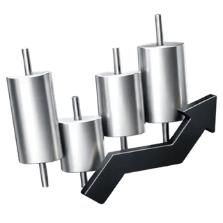 3D candlestick chart trading icon featured on the Vestreach Partners about page